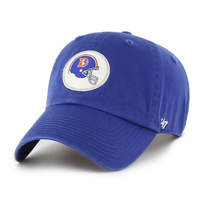 Men's '47  Royal Denver Broncos Hard Hat Clean Up Adjustable Hat