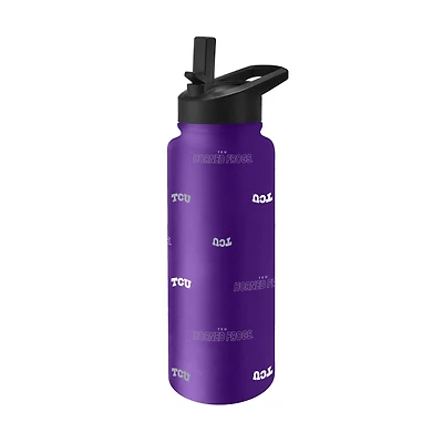 TCU Horned Frogs 34oz. Steep and Repeat Quencher Bottle