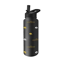 Iowa Hawkeyes 34oz. Steep and Repeat Quencher Bottle