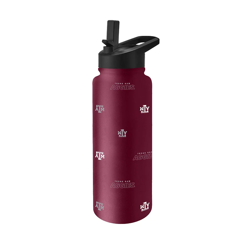 Texas A&M Aggies 34oz. Steep and Repeat Quencher Bottle