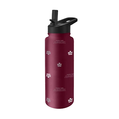 Texas A&M Aggies 34oz. Steep and Repeat Quencher Bottle