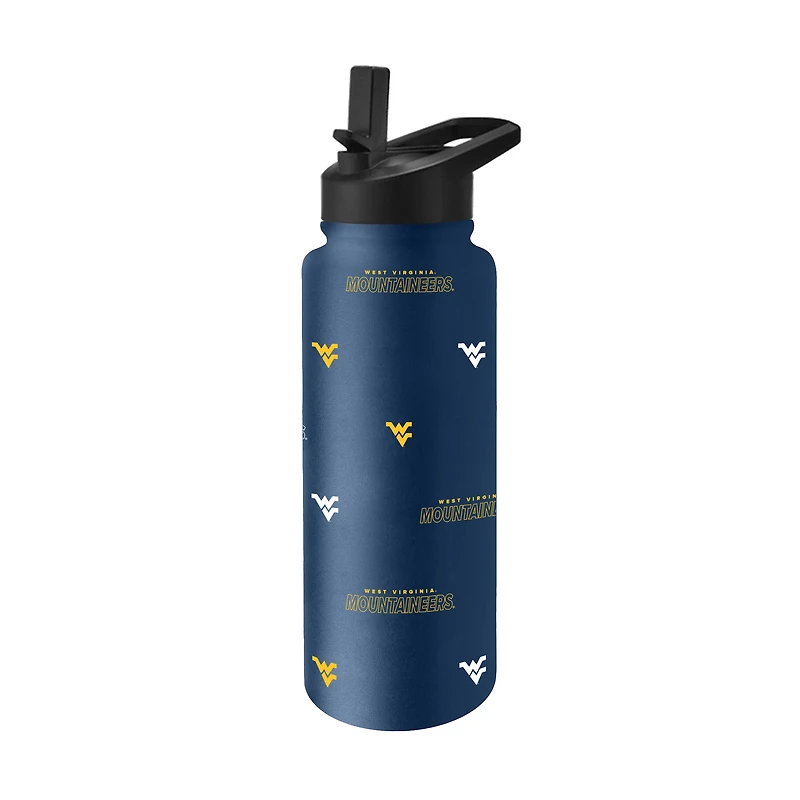 West Virginia Mountaineers 34oz. Steep and Repeat Quencher Bottle