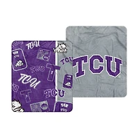 TCU Horned Frogs 50” x 60” Dream Weave Throw Blanket
