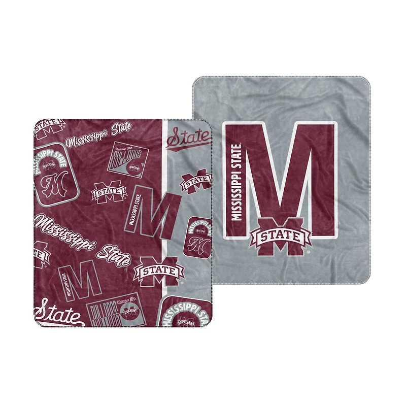 Mississippi State Bulldogs 50" x 60" Dream Weave Throw Blanket