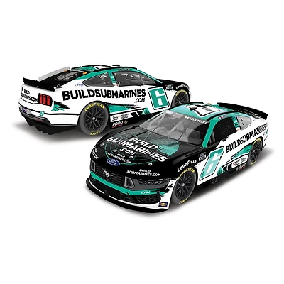 Action Racing Brad Keselowski 2025 #6 Buildsubmarines.com 1:64 Regular Paint Die-Cast Ford Mustang