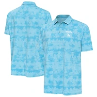 Men's Antigua Blue Los Angeles Dodgers Cactus Spring Training Shadow Polo