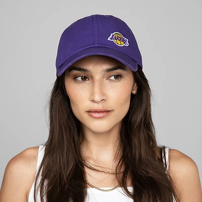 Women's Mitchell & Ness Purple Los Angeles Lakers Micro Lefty Adjustable Hat