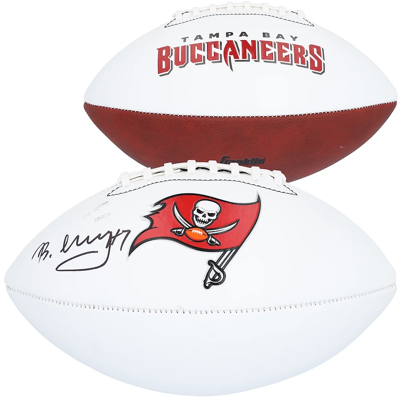 Bucky Irving Tampa Bay Buccaneers Autographed Franklin White Panel Football