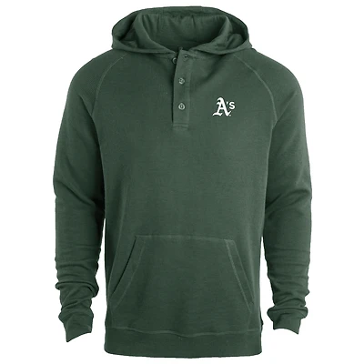 Men's Dunbrooke Green Athletics Montana Raglan Pullover Hoodie