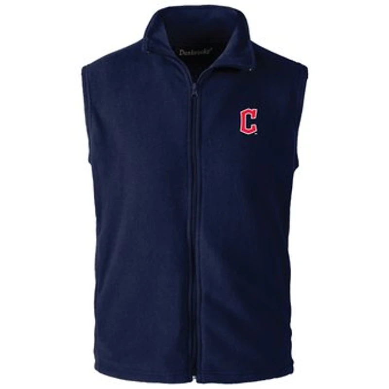 Men's Dunbrooke Navy Cleveland Guardians Full-Zip Vest