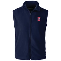 Men's Dunbrooke  Navy Cleveland Guardians Full-Zip Vest