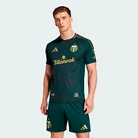 Men's adidas Green Portland Timbers 2025 Forever Green & Gold Authentic Jersey