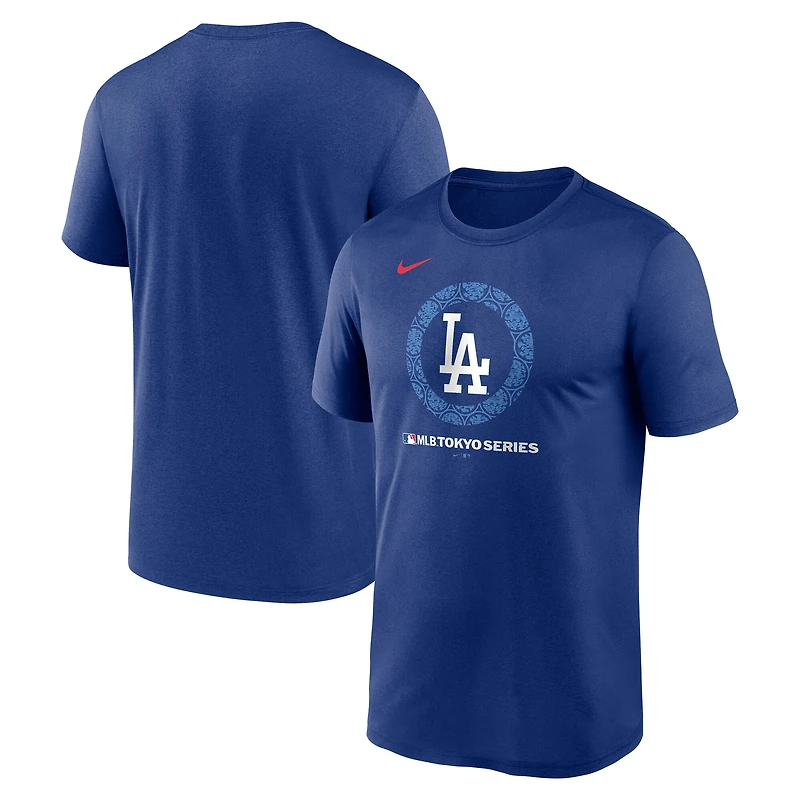 Men's Nike Royal Los Angeles Dodgers 2025 MLB World Tour: Tokyo Series Legend Logo Performance T-Shirt