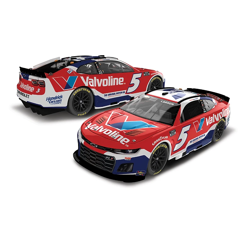 Action Racing Kyle Larson 2025 #5 Valvoline 1:24 Elite Die-Cast Chevrolet Camaro