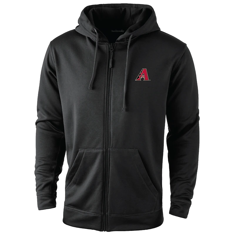 Men's Dunbrooke Black Arizona Diamondbacks Trophy Full-Zip Hoodie