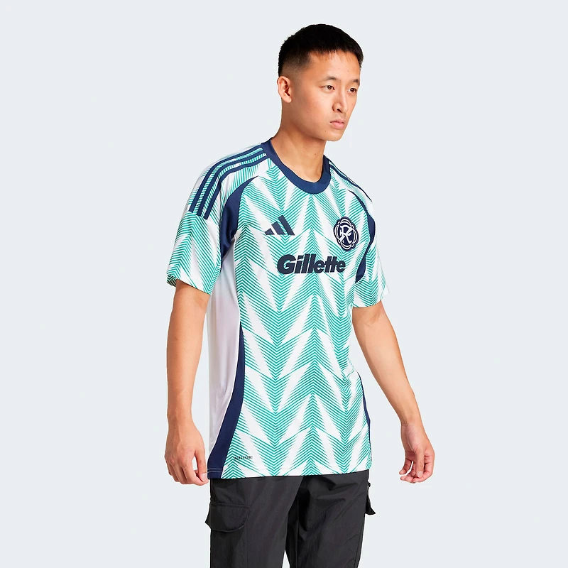 Men's adidas  White New England Revolution 2025 Eastern White Pine x Flag of New England Replica Jersey