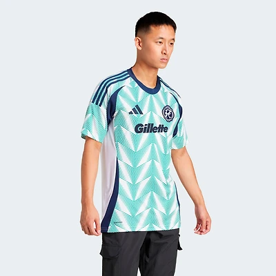 Men's adidas  White New England Revolution 2025 Eastern White Pine x Flag of New England Replica Jersey