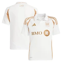 Youth adidas  White LAFC 2025 Secondary Replica Jersey
