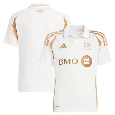 Youth adidas  White LAFC 2025 Secondary Replica Jersey