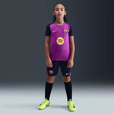 Youth Nike  Purple Barcelona 2025/26 Strike Performance Top