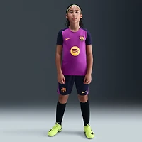 Youth Nike  Purple Barcelona 2025/26 Strike Performance Top