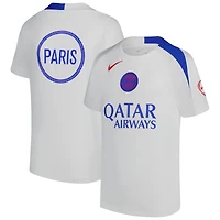 Youth Nike  White Paris Saint-Germain 2025/26 Third Strike Performance Top