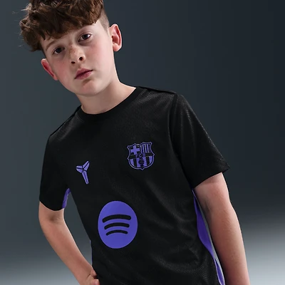 Youth Nike  Black Barcelona 2025/26 Training Academy Pro Pre-Match Performance Top