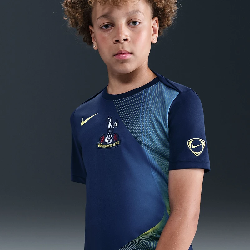 Youth Nike Navy Tottenham Hotspur 2025/26 Third Academy Pro Pre-Match Dri-Fit Top