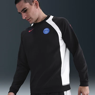 Men's Nike Black Paris Saint-Germain Third 2025/26 T90 Pullover Sweatshirt