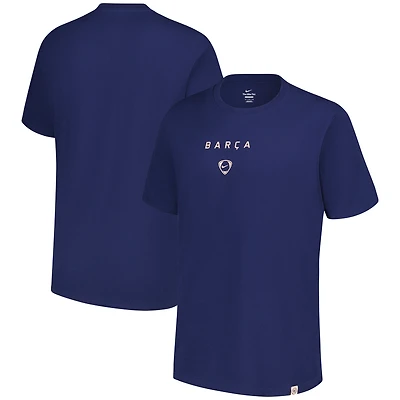 Men's Nike Navy Barcelona 2025/26 T90 Wordmark T-Shirt