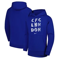 Youth Nike Blue Chelsea Club Hoodie
