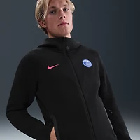 Men's Nike Black Paris Saint-Germain Tech Fleece Full-Zip Hooded Jacket