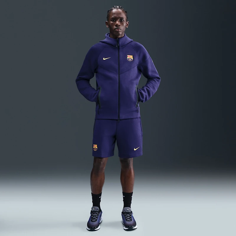 Men's Nike Purple Barcelona Tech Fleece Full-Zip Hoodie Jacket