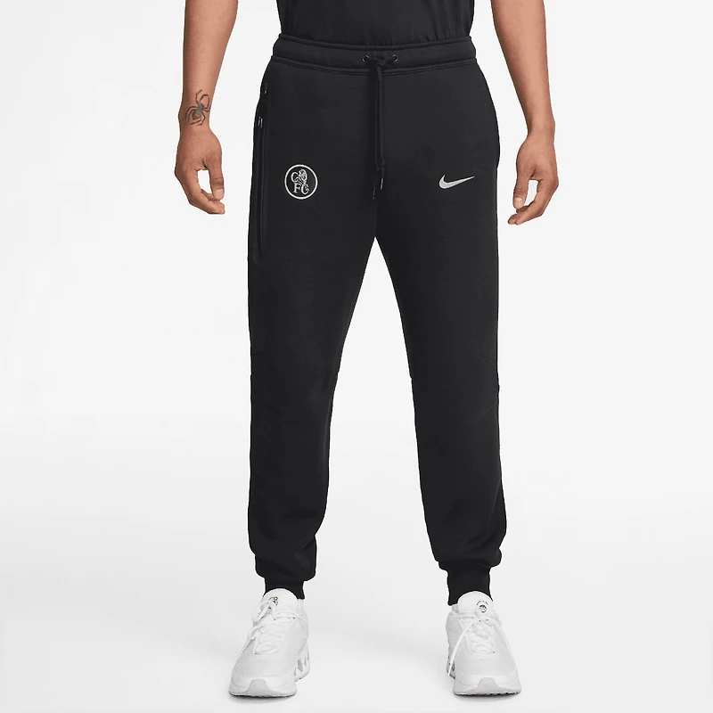 Men's Nike Black Chelsea Third 2025/26 Tech Fleece Jogger Pants