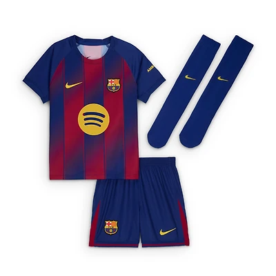 Youth Nike  Blue Barcelona 2025/26 Home Stadium Kit Set