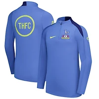 Youth Nike Blue Tottenham Hotspur 2025/26 Strike Drill Quarter-Zip Dri-FIT Long Sleeve Top