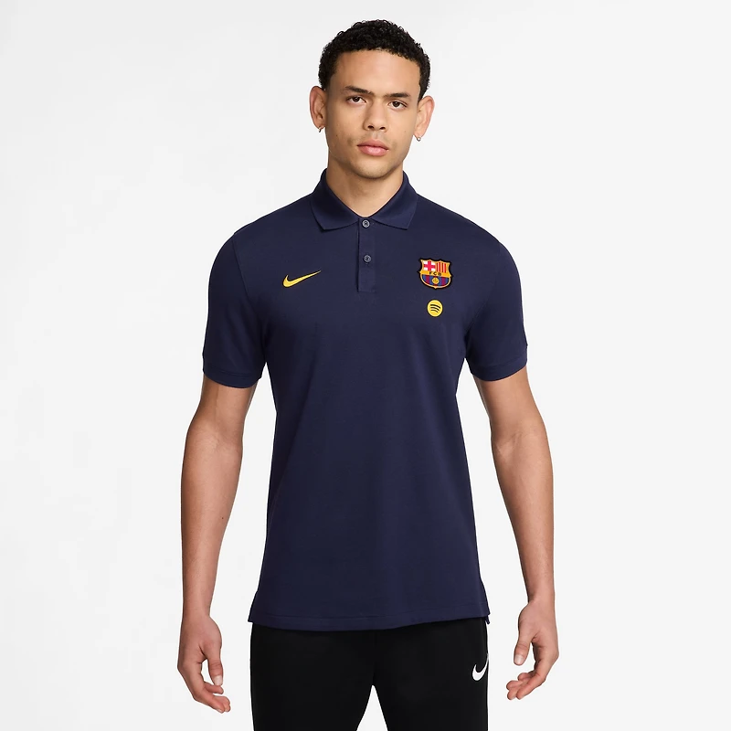 Men's Nike  Purple Barcelona 2025/26 Dri-FIT 2.0 Polo