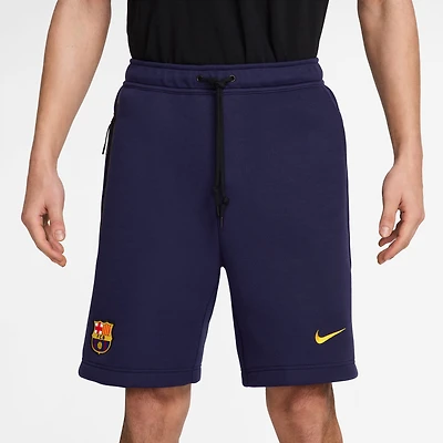 Men's Nike  Purple Barcelona Tech Fleece Shorts