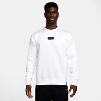 Men's Nike  White Paris Saint-Germain Club Pullover Sweatshirt