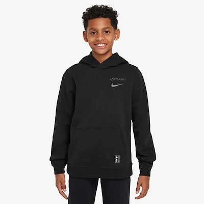 Youth Nike  Black Tottenham Hotspur Club Pullover Hoodie