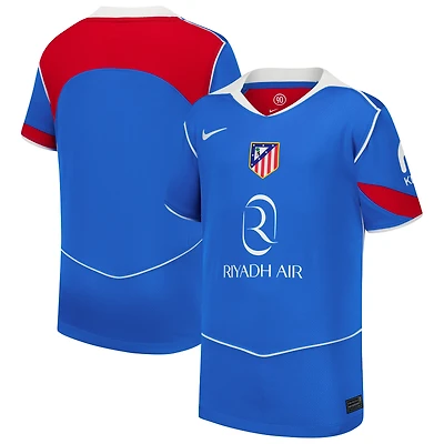 Youth Nike Blue Atletico de Madrid 2025/26 Third Replica Jersey