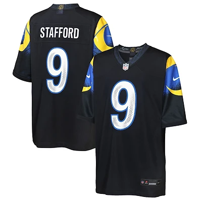 Youth Nike Matthew Stafford Midnight Blue Los Angeles Rams 2025 Rivalries Collection Game Jersey