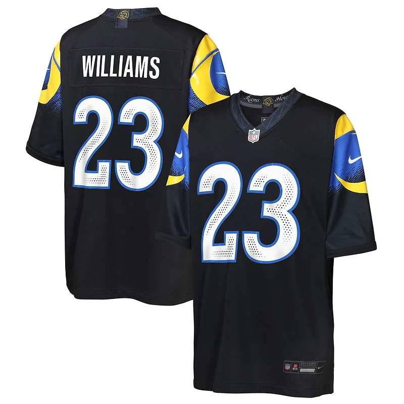 Youth Nike Kyren Williams Midnight Blue Los Angeles Rams 2025 Rivalries Collection Game Jersey