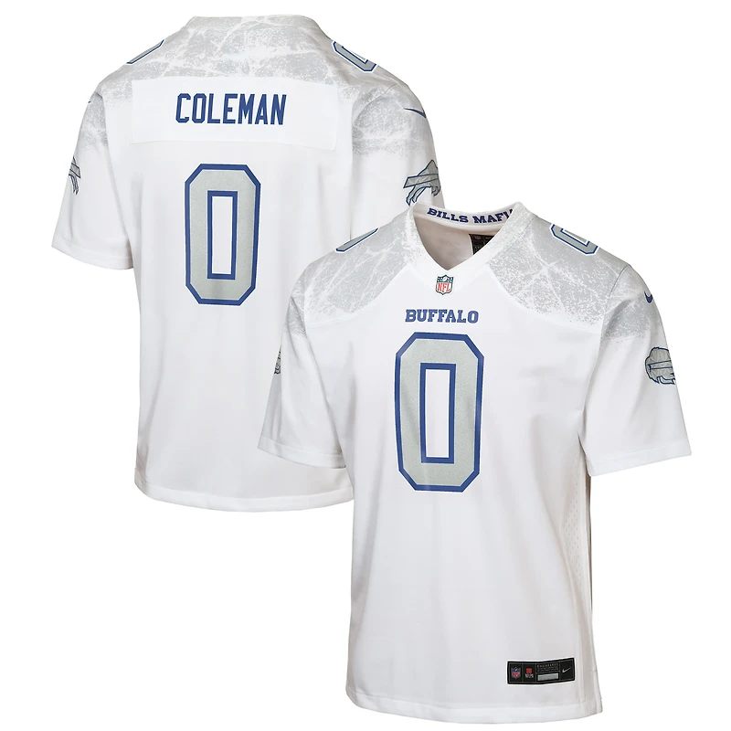 Youth Nike Keon Coleman White Buffalo Bills 2025 Rivalries Collection Game Jersey