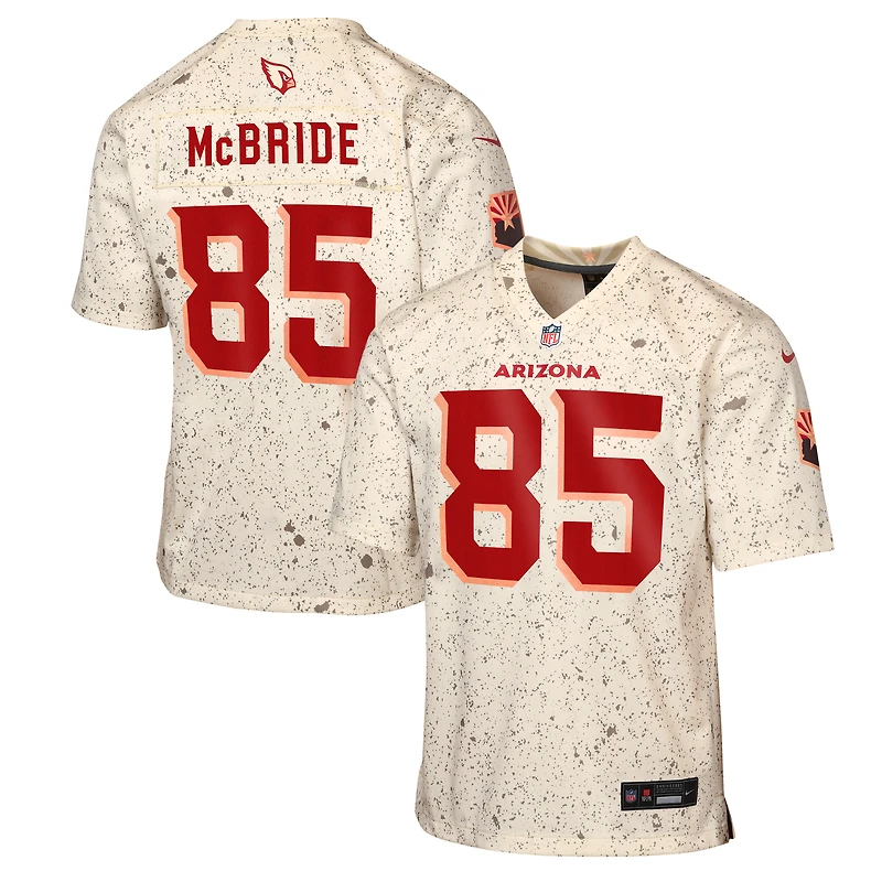 Youth Nike Trey McBride Natural Arizona Cardinals 2025 Rivalries Collection Game Jersey