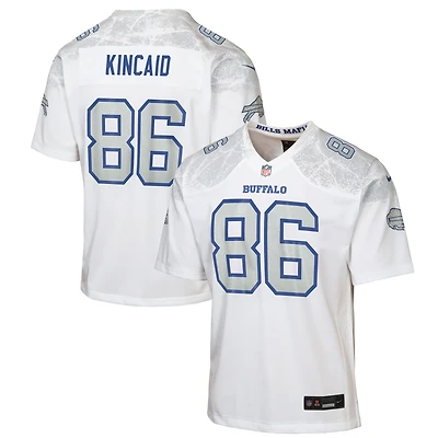Youth Nike Dalton Kincaid White Buffalo Bills 2025 Rivalries Collection Game Jersey