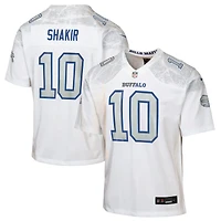 Youth Nike Khalil Shakir White Buffalo Bills 2025 Rivalries Collection Game Jersey