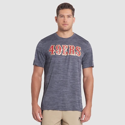 Men's Nike Black San Francisco 49ers 2025 Rivalries Collection Sideline Velocity Dri-FIT T-Shirt