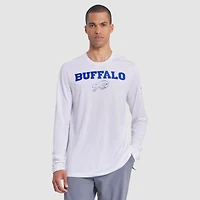 Men's Nike White Buffalo Bills 2025 Rivalries Collection Sideline Legend Dri-FIT Long Sleeve T-Shirt