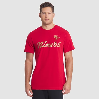 Men's Nike Scarlet San Francisco 49ers 2025 Rivalries Collection Slub Dri-FIT T-Shirt